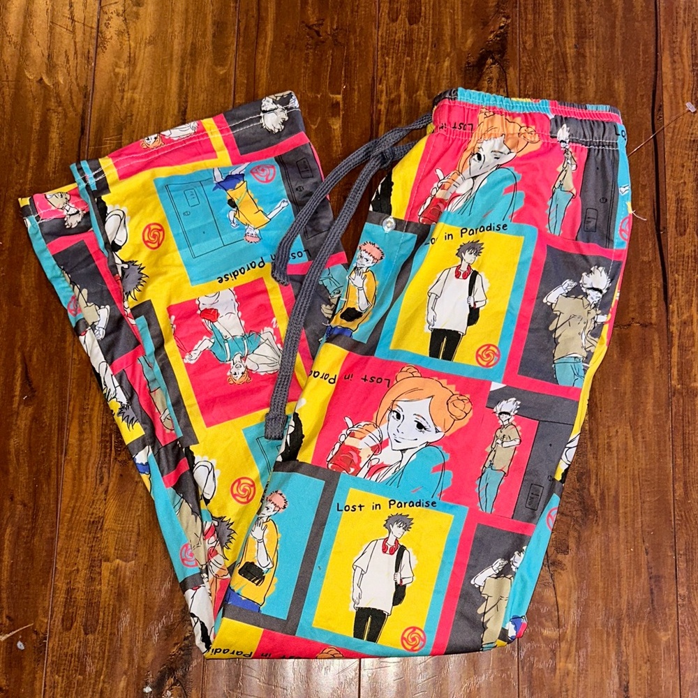 BoxLunch Jujutsu Kaisen Sleep Pants XS Anime Pajama Bottoms